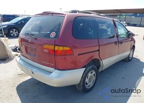 1998 Toyota Sienna Xle z USA, uszkodzony, nr VIN 4T3ZF13C7WU032949